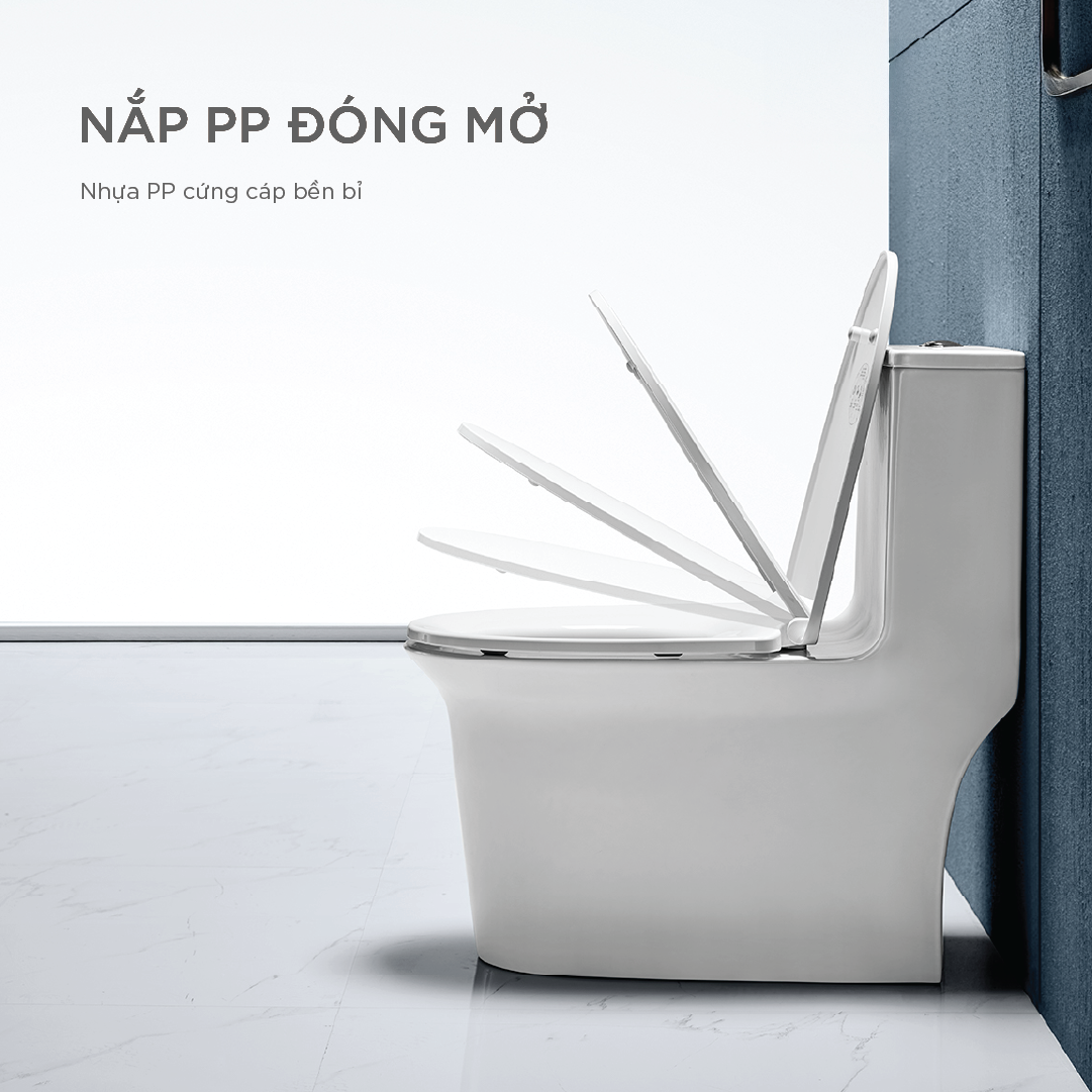 Bồn cầu một khối Arrow AB1183UM/PG015-ZPA